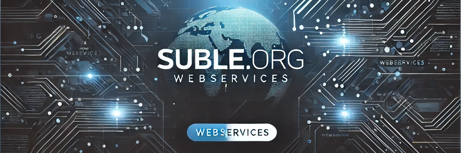 Werbebanner : Suble.org Webservices